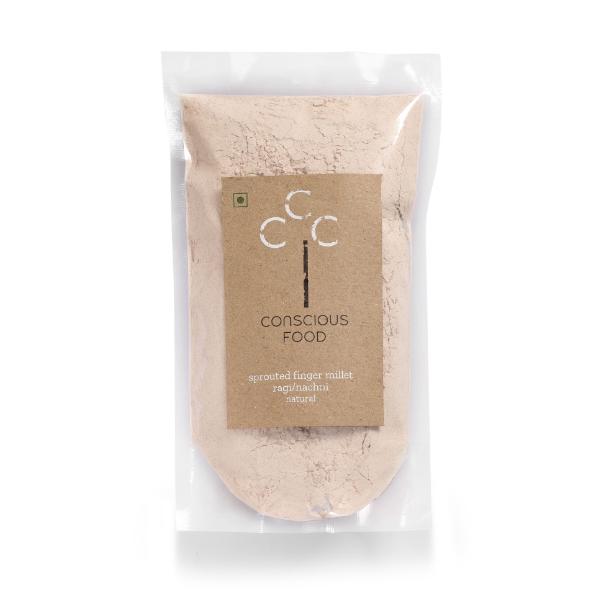 Conscious Food Natural Sprouted Ragi Flour 200gm