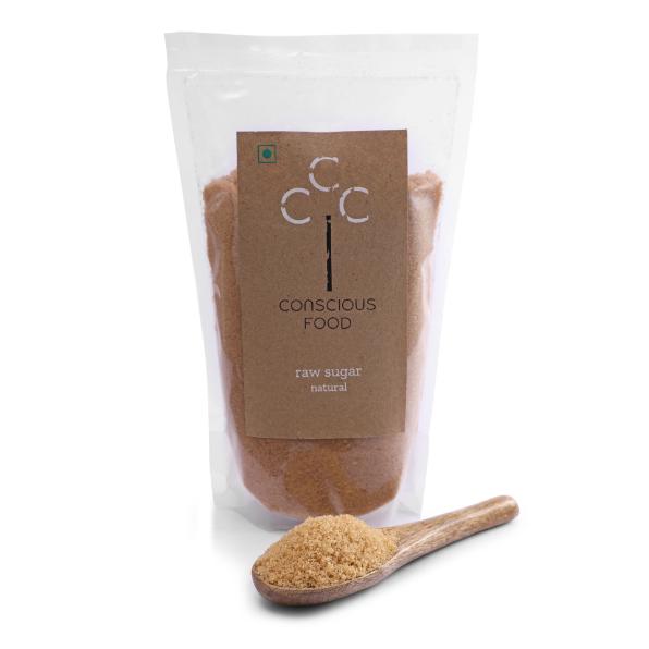 Conscious Food Natural Raw Sugar - 500gm