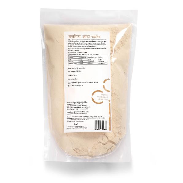 Conscious Food Organic Amaranth Flour Rajgira Atta - 500gm