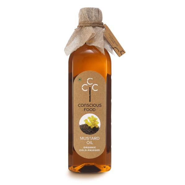 Conscious Food Organic Mustard Oil 1 litr