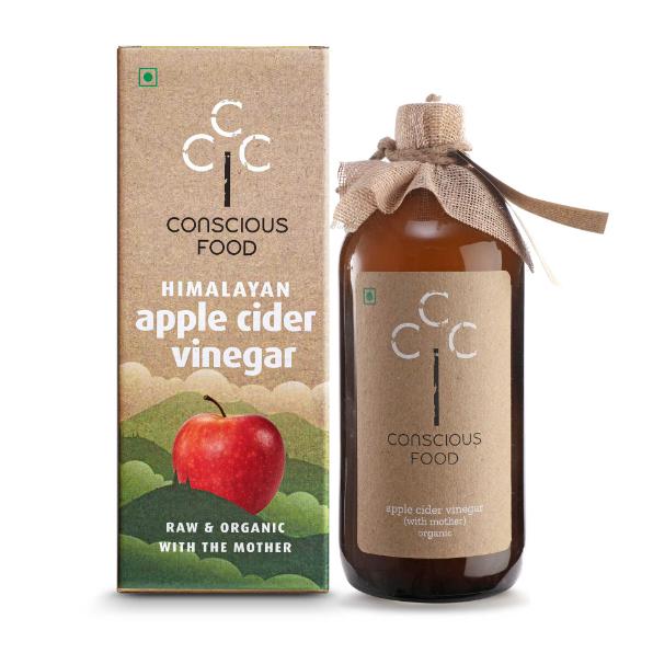 Conscious Food Organic Apple Cider Vinegar 500ml