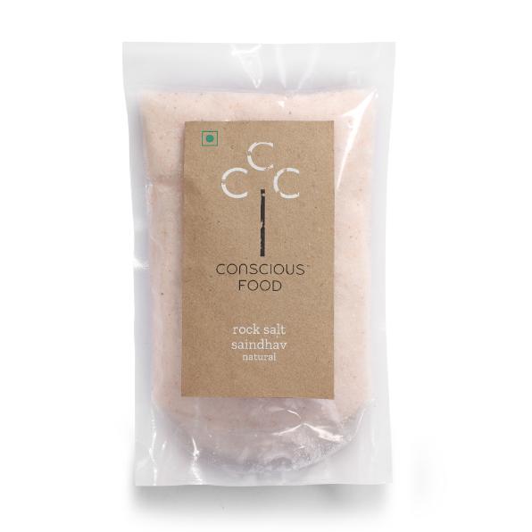 Conscious Food Natural Rock Salt - 500gm