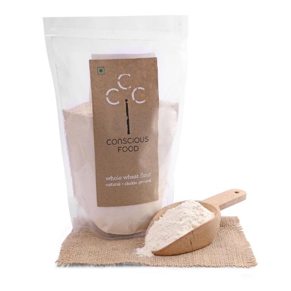 Conscious Food Organic Wheat Flour - 500gm