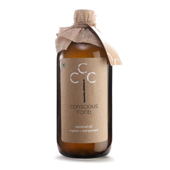 Conscious Food Organic Coconut Oil - 500ml