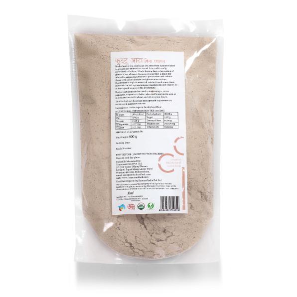 Conscious Food Organic Buckwheat Flour - 500gm