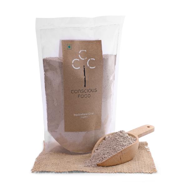Conscious Food Organic Buckwheat Flour - 500gm