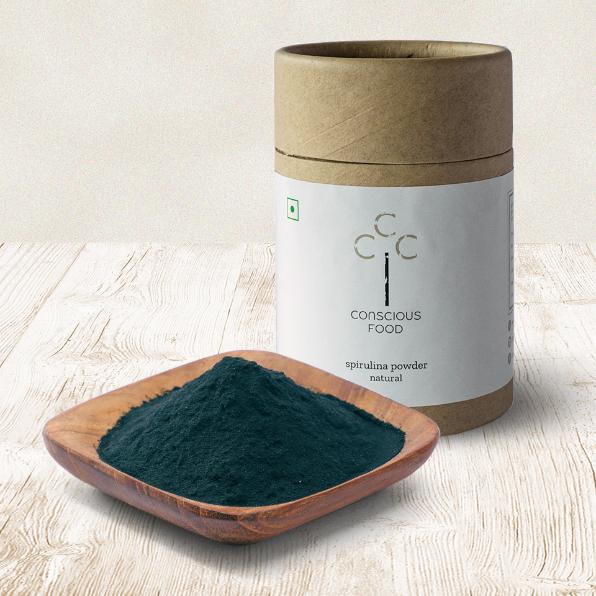 Conscious Food Natural Spirulina Powder 100g