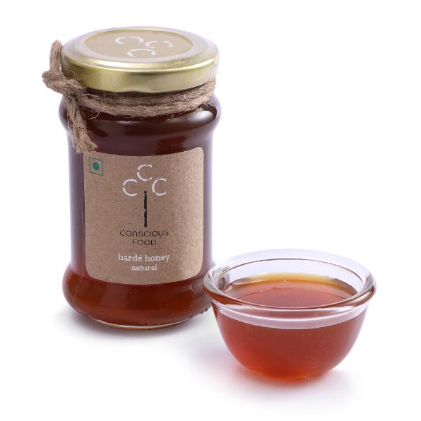 Conscious Food Natural Harde Honey 200g