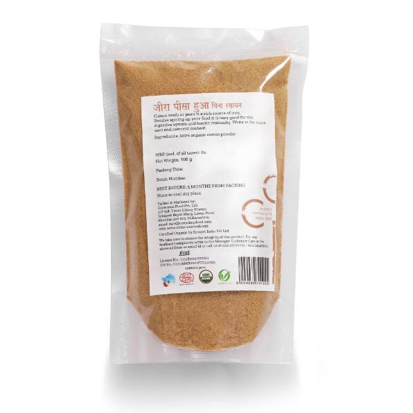 Conscious Food Organic Cumin Powder 100g