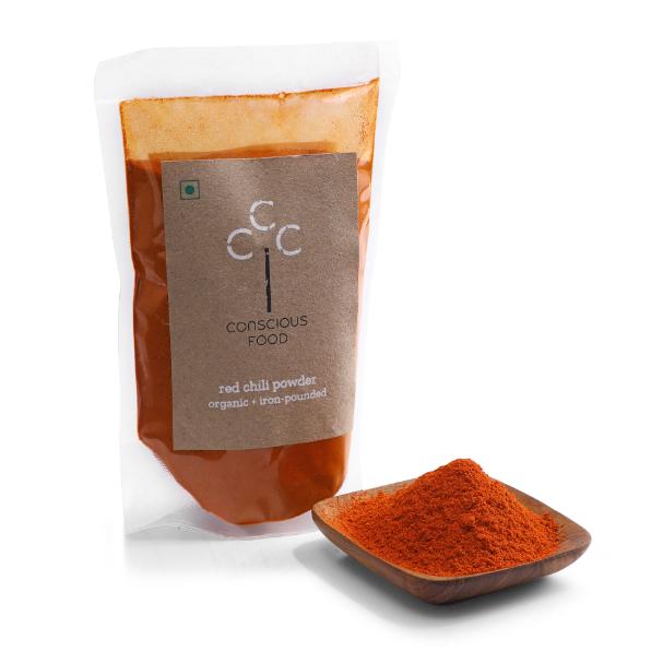 Conscious Food Organic Red Chilli Powder 100g