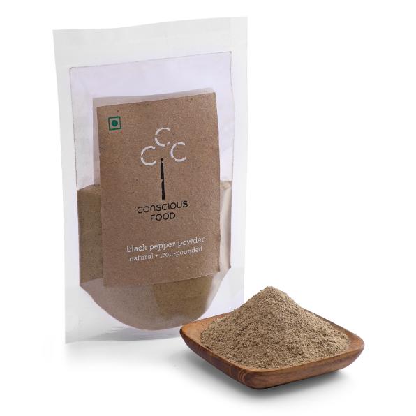 Conscious Food organic Black Pepper Powder 50g