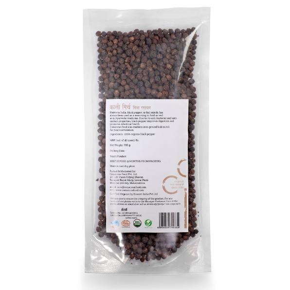 Conscious Food Organic Black Pepper 100g