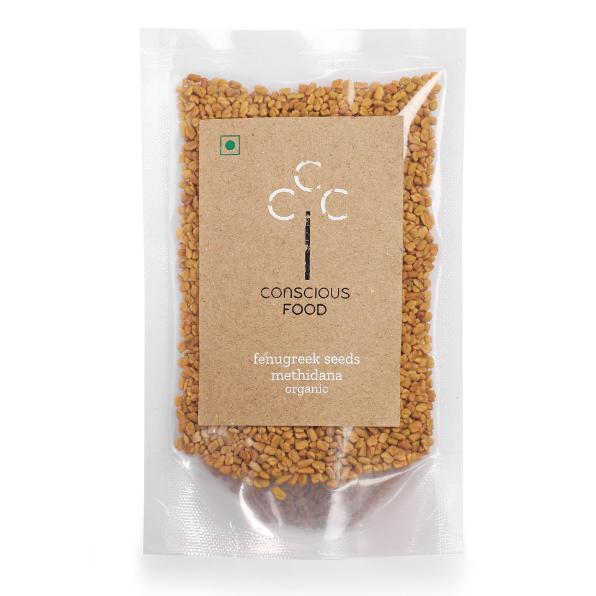 Conscious Food Organic Fenugreek Seeds 100g