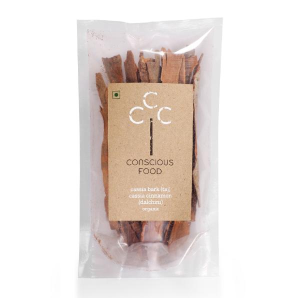Conscious Food Organic Cinnamon (Dalchini) 50g 