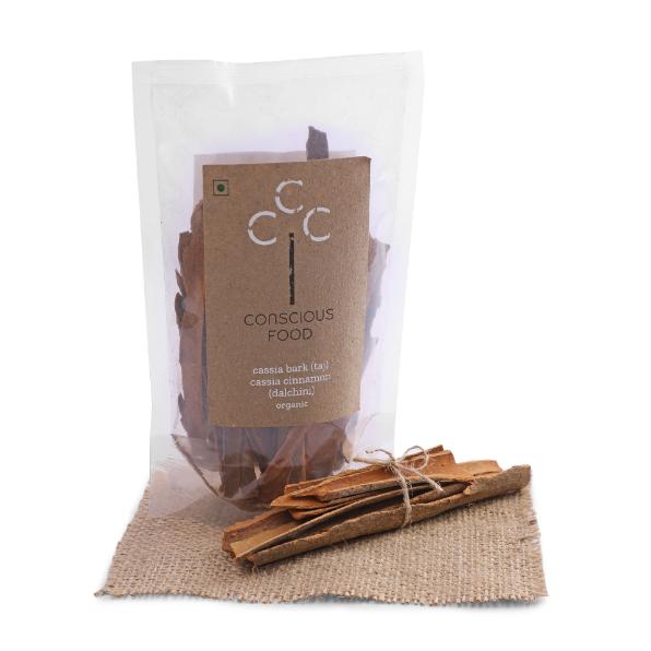 Conscious Food Organic Cinnamon (Dalchini) 50g 