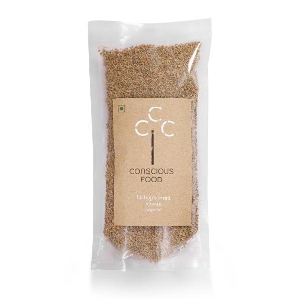 Conscious Food Organic Bishops Weed (Ajwain) 100g