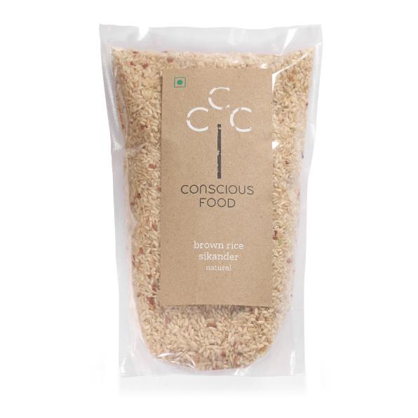 Conscious Food NaturalBrown Rice (Sikander) 1kg