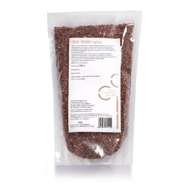 Conscious Food Natural Red Rice (Patni) 500g 