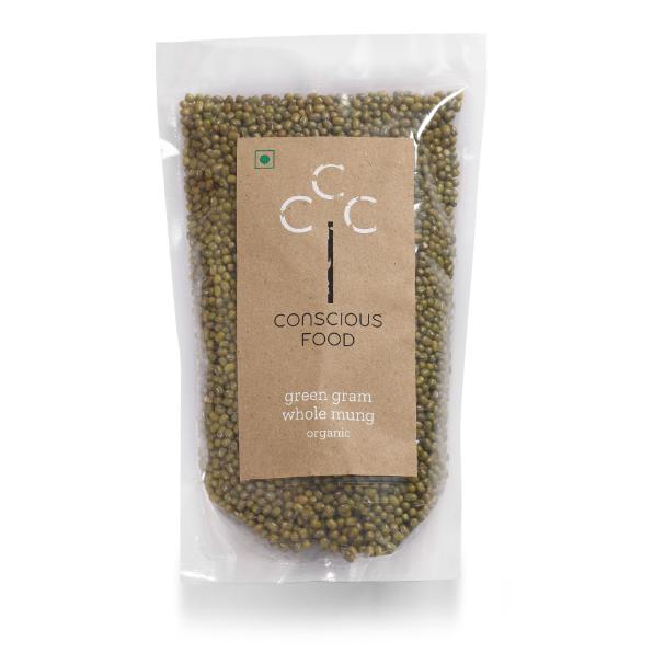 Conscious Food Green Gram (Whole Mu 500g