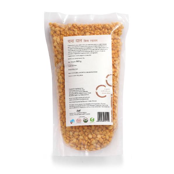 Conscious Food Organic Split Bengal Gram (Chana Dal) 500g8904039701100