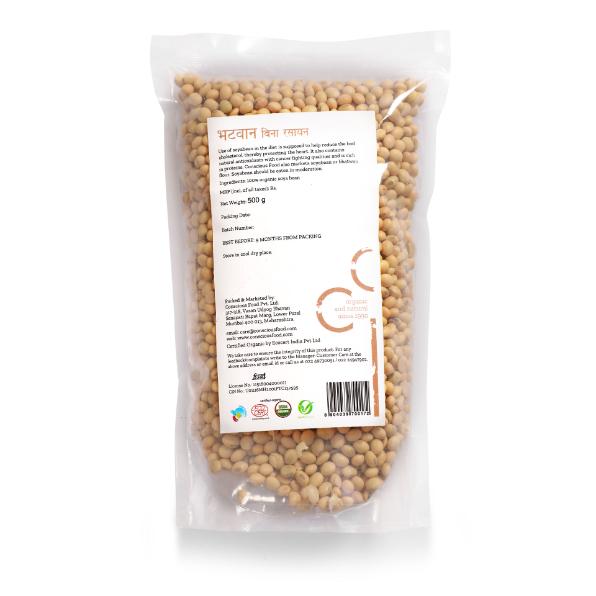 Conscious Food Organic Soyabean 500g 