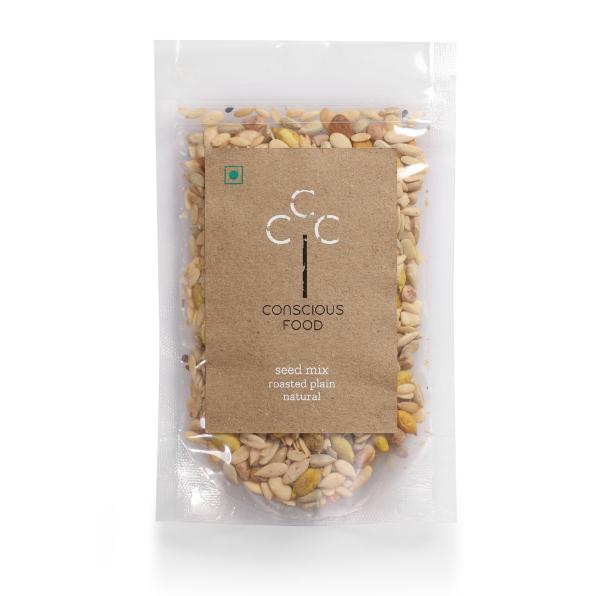 Conscious Food Natural Seed Mix Plain 50g